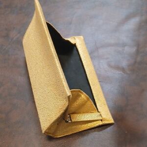 Elegant Gold Clutch Bag